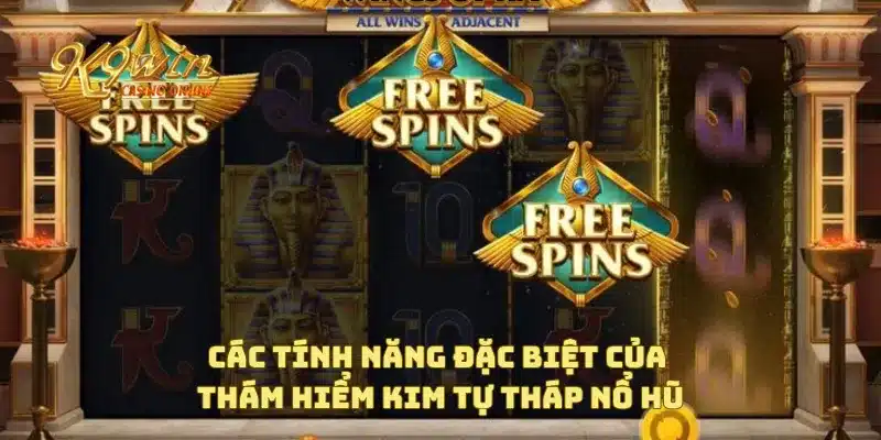 Các tính năng đặc biệt của thám hiểm kim tự tháp nổ hũ
