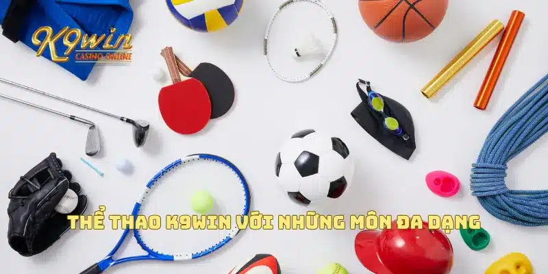 Thể thao K9win với những môn đa dạng
